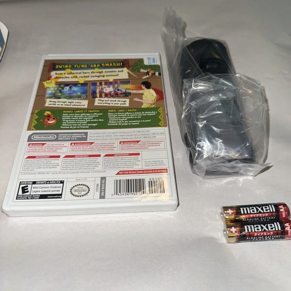 FlingSmash Nintendo Wii 2010 (Bonus Wii Remote Plus) Sealed Game In Open Box CIB